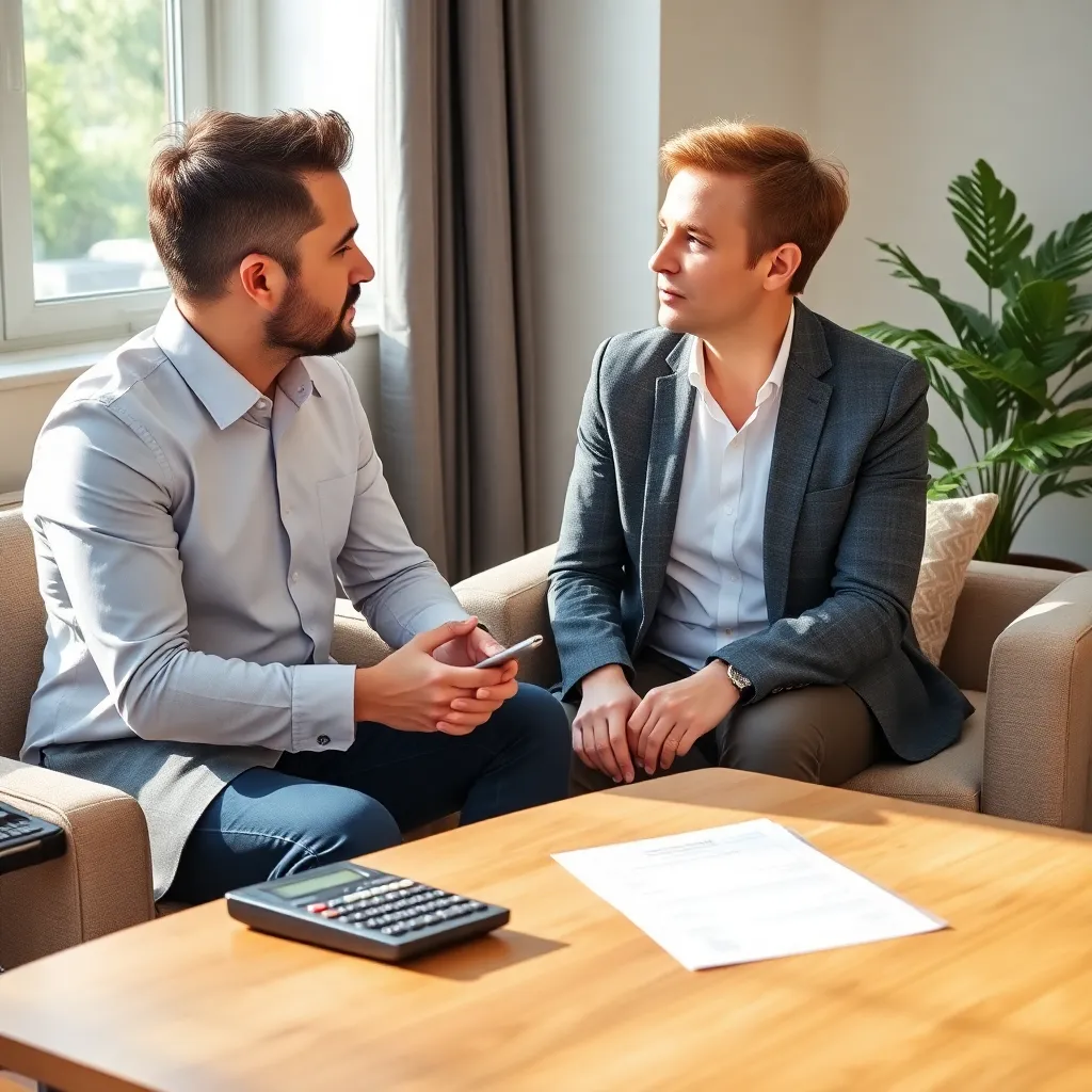 Grafische weergave van gespreide spaarrekeningen met verschillende rendementen